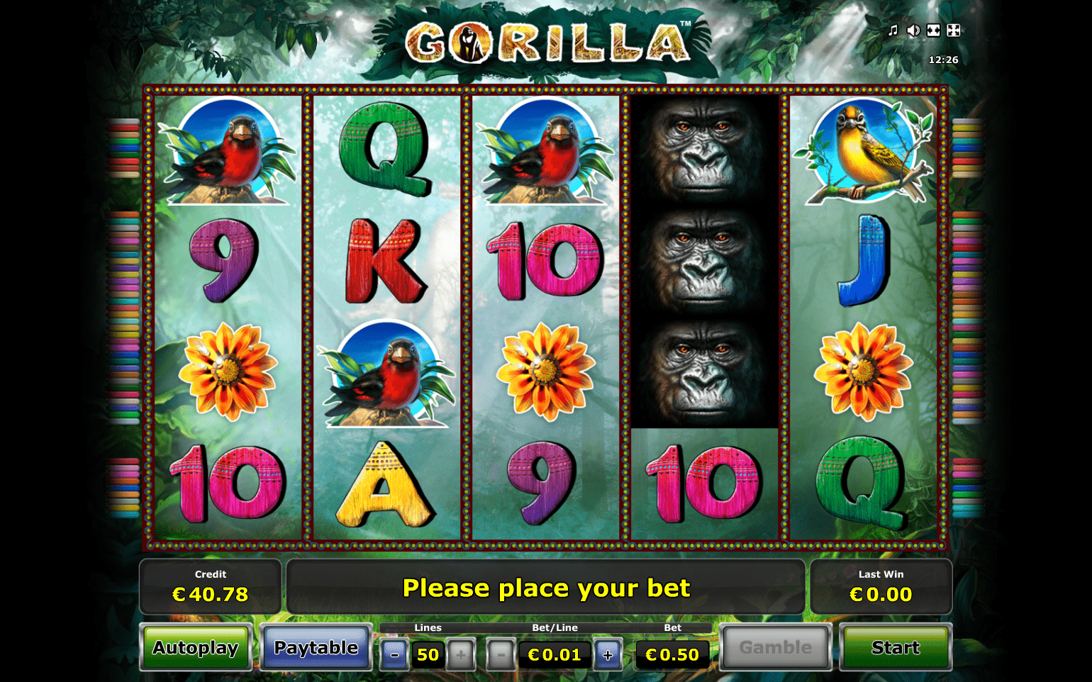 Gorilla Casino Game