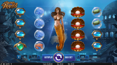 Queen of atlantis slot machine